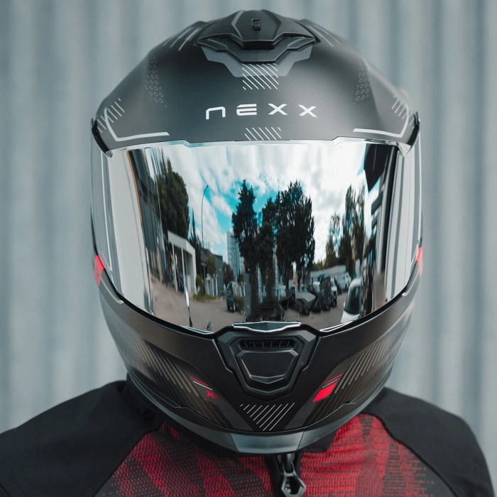 NEXX Y.100R BARON MAT SİYAH KASK