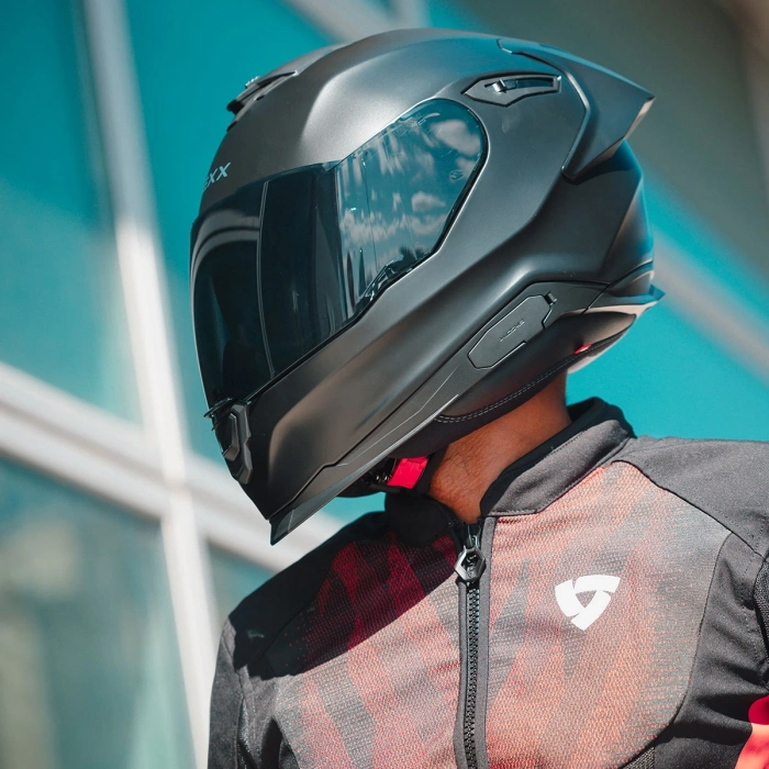 NEXX Y.100R FULLBLACK MAT SİYAH KASK