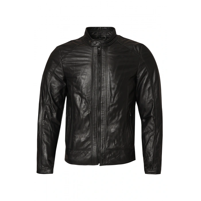 VEXO MOTO DERİ MONT SİYAH