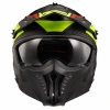 LS2 DRIFTER DEVOR MAT SİYAH-NEON SARI KASK