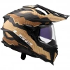 LS2 EXPLORER C KARBON TRICK MAT KAHVE- KASK