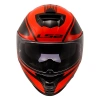 LS2 STORM 2 DODGER MAT SİYAH-NEON  KASK