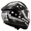 LS2 STREAM 2 GALDAM SİYAH-BEYAZ KASK