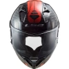 LS2 THUNDER KARBON SPUTNIK METAL  KASK