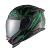 NEXX X.WST 3 B-SIDE SİYAH YEŞİL KASK