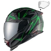 NEXX X.WST 3 B-SIDE SİYAH YEŞİL KASK