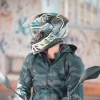 NEXX Y.100R URBANGRAM MAT SİYAH KASK