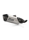 AKRAPOVIC S-S8SO1-HAFT SUZUKI V-STROM 800DE (22-26) SLIP-ON LINE (TITANIUM) EGZOZ