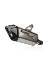AKRAPOVIC S-B13SO4-HJGT BMW R 1300 GS - R 1300 GS ADVENTURE (23-26) SLIP-ON LINE (TITANIUM) EGZOZ