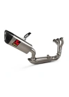 AKRAPOVIC S-Y9R15-HAPT/2 YAMAHA MT-09/FZ-09 (24-26) RACING LINE (TITANIUM) EGZOZ