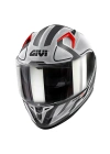 GIVI 50.8 RACER MAT SİYAH-TITANIUM-GRİ KASK