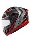 GIVI 50.8 RACER SİYAH-TITANIUM-KIRMIZI KASK