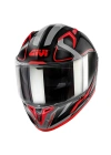 GIVI 50.8 RACER SİYAH-TITANIUM-KIRMIZI KASK