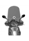 GIVI A297A SYM SYMPHONY SR 125 (10-16) RÜZGAR SİPERLİK BAĞLANTISI