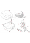 GIVI Z310 ÇANTA ALT TABLA KİLİT SACI E42-E26-E300-E30-E33-E280-E260