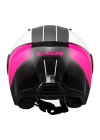 LS2 AIRFLOW 2 COVER BEYAZ-PEMBE KASK