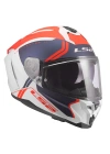 LS2 CHALLENGER 2 TITAN -MAVİ-KIRMIZI KASK