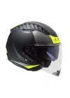 LS2 COPTER 2 URBANE MAT SİYAH-NEON SARI KASK