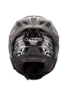LS2 DRAGON KARBON ENTHUM SİYAH-GRİ KASK