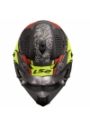 LS2 DRIFTER DEVOR MAT SİYAH-NEON SARI KASK