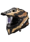 LS2 EXPLORER C KARBON TRICK MAT KAHVE- KASK