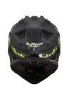 LS2 PIONEER 2 CRAZY MAT SİYAH-GRİ-NEON SARI KASK