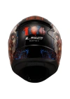 LS2 RAPID 2 ZOMBIE SİYAH-KIRMIZI KASK