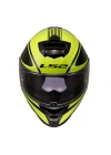 LS2 STORM 2 DODGER MAT SİYAH-NEON SARI KASK