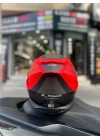 Ls2 Storm 2 Faster Kırmızı-Siyah Full Face Motosiklet Kask