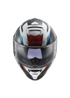 LS2 STORM 2 RACER MAVİ-KIRMIZI KASK