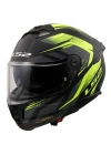 LS2 STREAM 2 FURY MAT SİYAH-GRİ-NEON SARI KASK