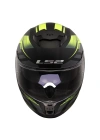 LS2 STREAM 2 FURY MAT SİYAH-GRİ-NEON SARI KASK