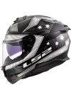 LS2 STREAM 2 GALDAM SİYAH-BEYAZ KASK