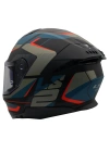 LS2 STREAM 2 ROAD MAT SİYAH-GRİ-MAVİ-KIRMIZI KASK