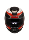 LS2 STREAM 2 ROAD MAT SİYAH-KIRMIZI-BEYAZ-GRİ KASK