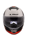 LS2 STREAM 2 THUNDERBIZ SİYAH-KIRMIZI KASK