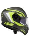 LS2 STROBE 2 PHANTOM MAT TITANIUM- KASK