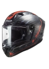 LS2 THUNDER KARBON SPUTNIK METAL  KASK