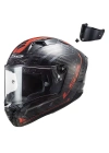 LS2 THUNDER KARBON SPUTNIK METAL  KASK
