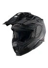 NEXX X.WED 3 FURKA KARBON SİYAH-GRİ KASK