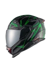 NEXX X.WST 3 B-SIDE SİYAH YEŞİL KASK