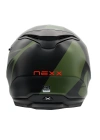 NEXX Y.100 B-SIDE MAT SİYAH-YEŞİL KASK