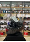 Sw 865 Space Black Red Full Face Motosiklet Kask