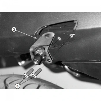 GIVIPLX688KITBMWR1200R(06-10)YANÇANTATAŞIYICIBAĞLANTIKİTİ