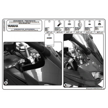 KAPPAD440KITKYAMAHAFZ6600FAZERS2(07-11)RÜZGARSİPERLİKBAĞLANTISI