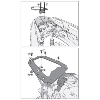 KAPPAKR2136YAMAHAX-MAX125-250(18-22)-X-MAX300(17-22)ARKAÇANTATAŞIYICI