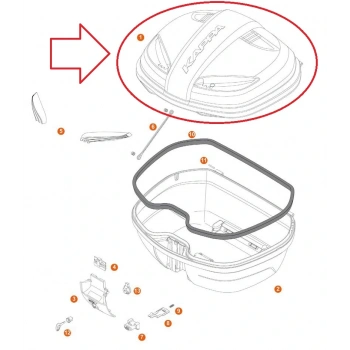 KAPPAZK47CNMÇANTAÜSTKAPAKSİYAHK47