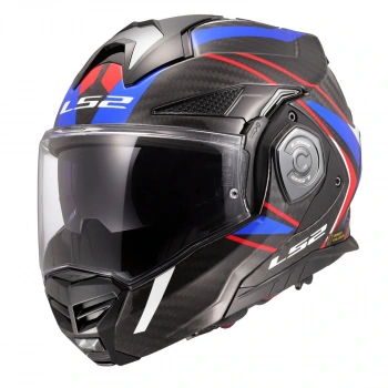 LS2 ADVANT X KARBON FUTURE II BEYAZ-MAVİ KASK