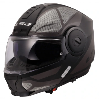 LS2 SCOPE 2 AXIS MAT SİYAH-TITANIUM KASK