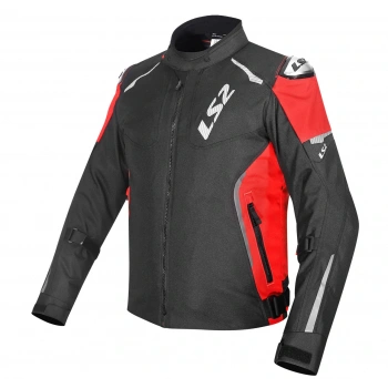 LS2 ZOOM MONT SİYAH-KIRMIZI